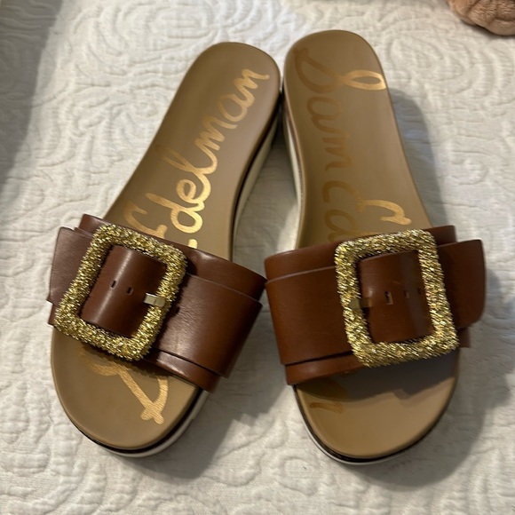 Sam Edelman wedge sandals - Picture 1 of 2